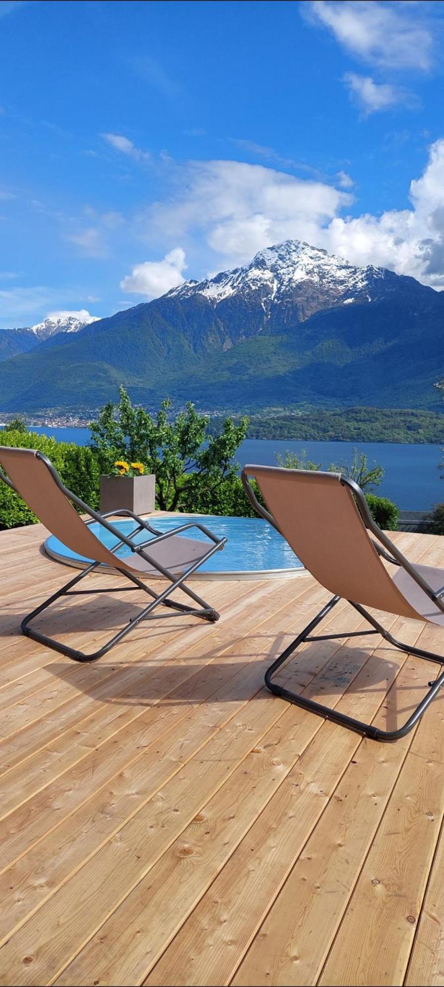 Casa Vacanze Perla Del Lago Домазо Екстер'єр фото